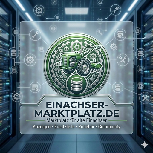 Einachser-Marktplatz